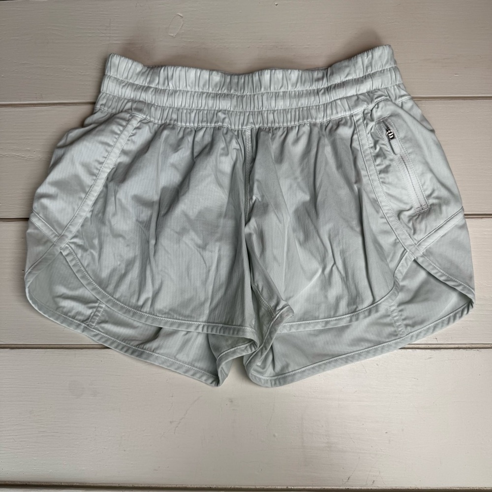 Lululemon Women's Light Mint Green Shorts
